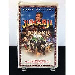 Vintage Jumanji VHS Movie 1996 - Robin Williams - Clamshell Case